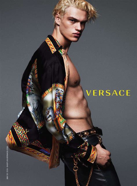 Versace’s Model Adonis: Sex, Glamour & Menswear